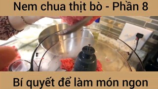 Bí quyết để làm món Nem chua thịt bò #8