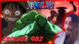 IN TEARS!!! | ONE PIECE Episode 982 Reaction