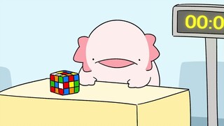 Little Salamander's Secret Skill: Restore the Rubik's Cube in 5 Seconds [Suddenly Aggressive Little 