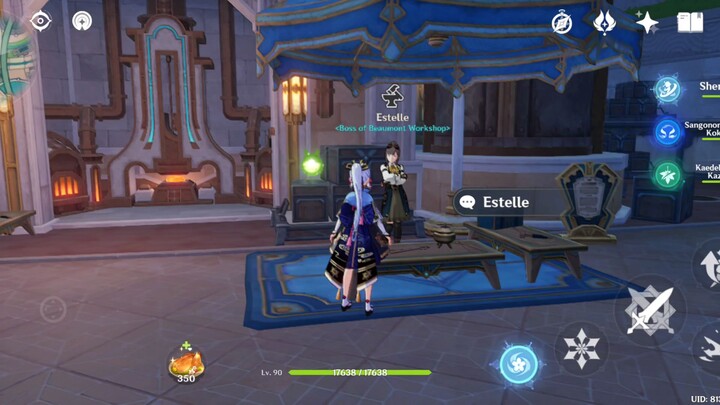 Fontaine craftable weapon