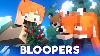 Fox Thief: BLOOPERS - Alex and Steve Life (Minecraft Animation)