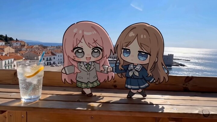 “Mùa hè rực rỡ, tiếng ve râm ran, Tiểu Ái Âm – Tiểu Tố Thế~”【Ủng hộ B-moe】