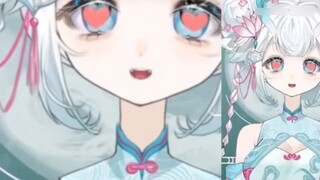 [live2d free model] Chinese style lotus beautiful little blue dragon