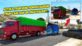 KONVOI NEW WAHYU ABADI VS HINO 500 BERANGKAT DARI PABRIK