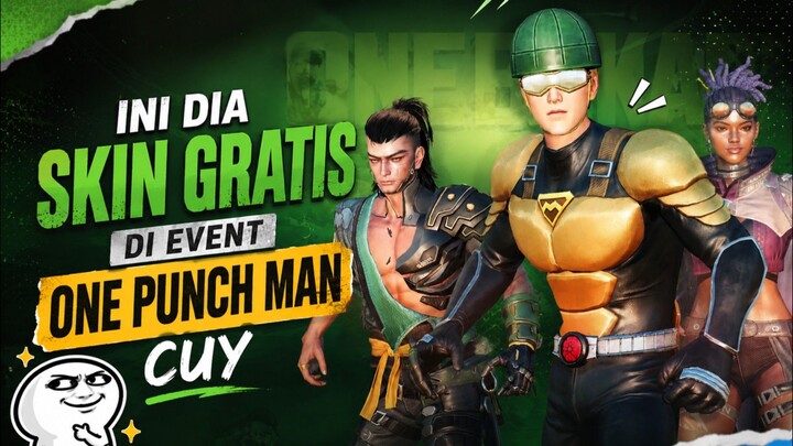 Skin Gratis Kolaborasi One Punch Man, Lumayan Banget!