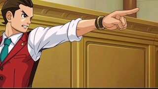 Naruhodo and Miles Edgeworth