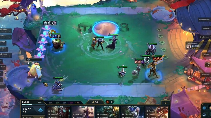 Senna 3* full tốc đánh đội hình anti meta