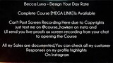Becca Luna Course Design Your Day Rate Download