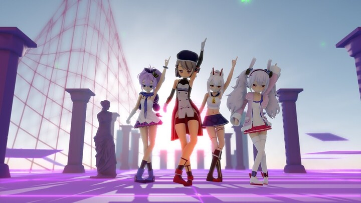 【Azur Lane MMD】 Dancin 【Starter Squad】