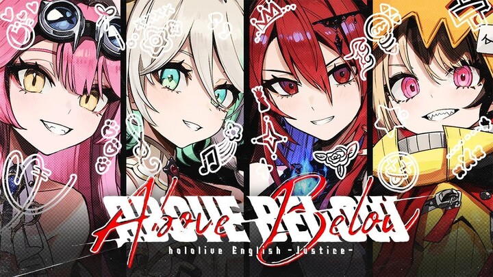 [Original debut song/CC Chinese subtitles] ABOVE BELOW [hololive English -Justice- Debut Song]