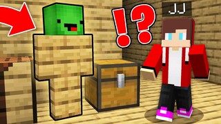 Mikey HIDING, BUT JJ USING SECRET GADGETS in Minecraft Maizen