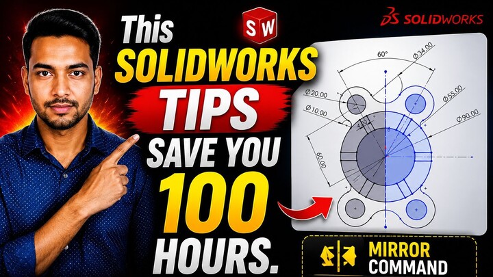 This solidworks tips save you 100 hours