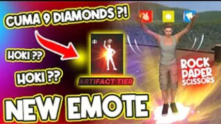 EMOTE BARU ROCK PEAPER FREE FIRE
