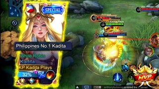 MY KADITA LAST GAME BEFORE THE SEASON END!! 🔥 | TOP GLOBAL KADITA GAMEPLAY