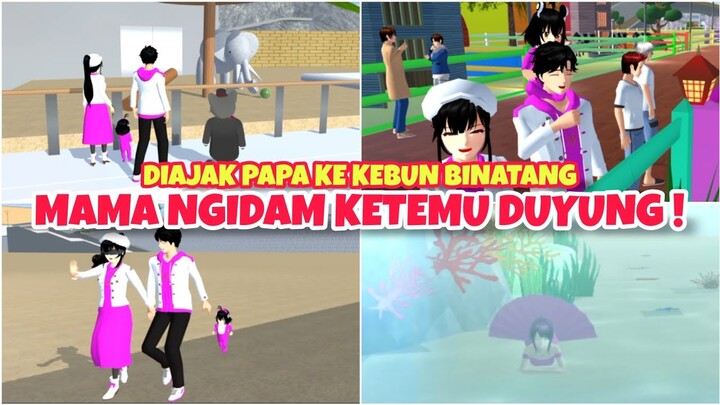 MAMA HAMIL MAU KETEMU DUYUNG CHERYN AJAK KE KEBUN BINATANG | SAKURA SCHOOL SIMULATOR DRAMA BABY