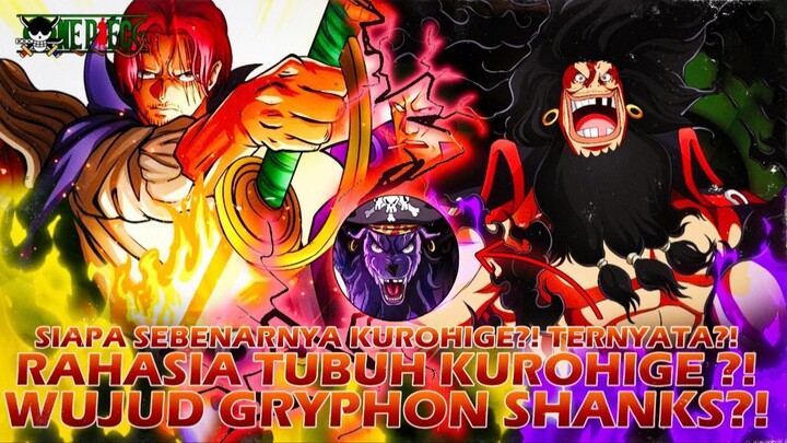 ONE PIECE TERBARU: KUROHIGE KALAH TOTAL?! WUJUD SEMPURNA SHANKS GRYPHON BIKIN MERINDING?!