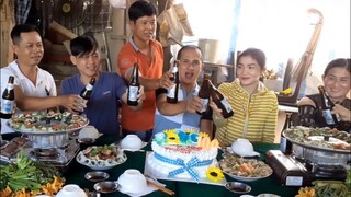 Thánh Kho Quẹt Ăn Mừng 100.000 Người Đăng Ký Cùng Tem Thánh Lầy Thật Vui| TKQ & Family T513