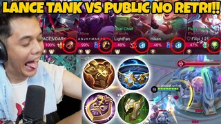 Meta Lancelot Tank VS Meta Gak Pake Retri!! Wkwkw - Mobile Legends