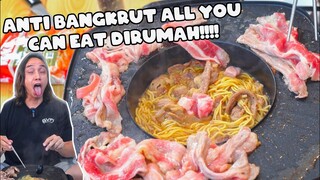 MUKBANG BANGKRUTIN ALL U CAN EAT DAGING PUNYA SENDIRI!