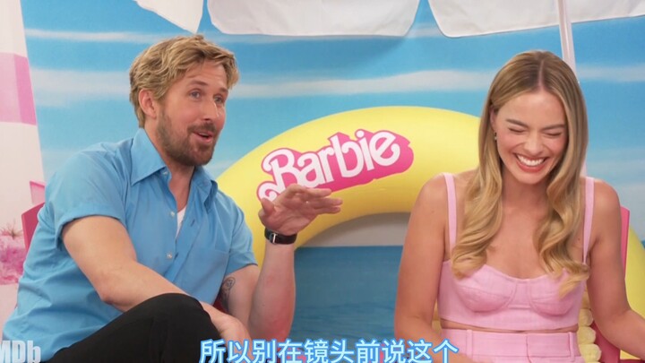 [Tự làm phụ đề Trung Quốc] Các diễn viên chính của phim Barbie muốn trộm thứ gì từ phim trường?