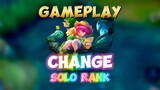 GAMEPLAY  CHANGE SOLO RANK, ROTASI UNTUK MENCURI BUFF LAWAN ✍️🙌 #gameplaychange #wiamungtzy