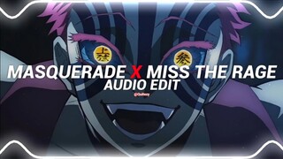 masquerade x miss the rage - siouxxie & trippie redd, playboi carti [edit audio]