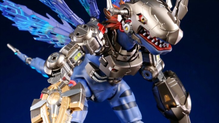 [Digimon] Bandai FRS Mechanical Tyrannosaurus Rex full seamless shadow spraying process