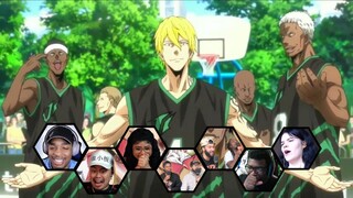 Kings Of Streetball! Jabberwock vs Strky | KUROKO NO BASKET THE LAST GAME PT.1 REACTION COMPILATION