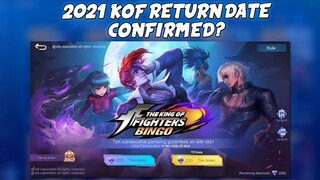 KOF BINGO RELEASE DATE 2021 | MLBB