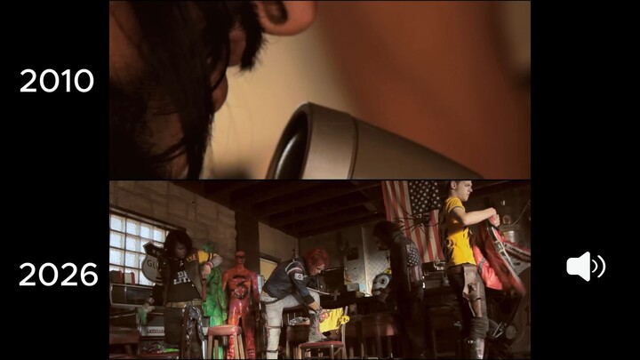 My Chemical Romance - Na Na Na 2010 vs 2026 version comparison
