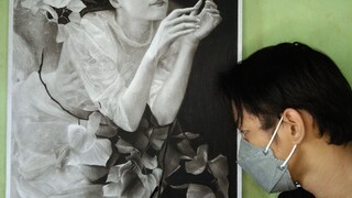 My Artworks as a Charcoal Artist for over 3 years!✍️✨