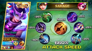 WANWAN 660% FULL ATTACK SPEED!