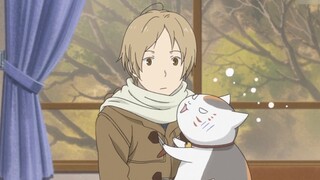 The cat teacher's new tail and mask are very nice hahaha [ Natsume's Book of Friends ]