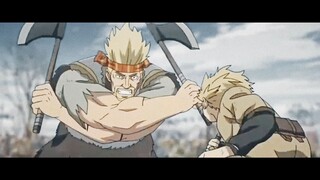 Thorfinn vs Thorkell Fight Vinland Saga AMV