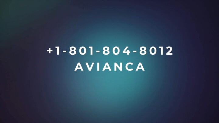 Número de Teléfono de Atención al Cliente de *!!* AVIANCA *!!*® - Guía Completa Paso a Paso 2026