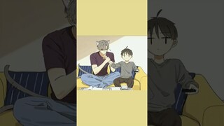 My cat is a bit different 🐱#bl#yaoi#boyslove#blmanhua#blreview#bledit#spedup#song#cutemanga#cutecat