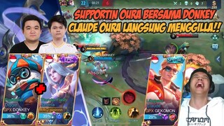 PICK 2 HERO INI SAMA DONKEY  BUAT JADI SUPPORTNYA OURA!!
