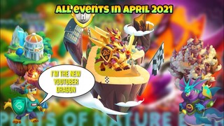 ALL APRIL 2021 Events & Heroic Race Date in Dragon City 2021