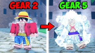 Obtaining EVERY Form Of LUFFY In Fruit Battlegrounds Roblox