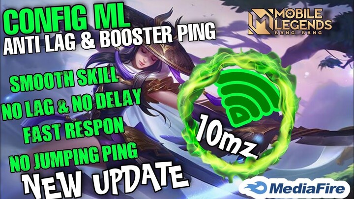 UPDATE!!CONFIG ML||ANTI LAG 60 FPS +PING BOOSTER NEW UPDATE SEASON 22