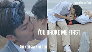 BL เทียน x Trieu x Thuy คนโง่ คุณทำลายฉันก่อน จูบ มือที่สาม เวียดนาม รัก FMV