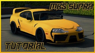 How to make a mk5 supra in Car Parking Multiplayer
