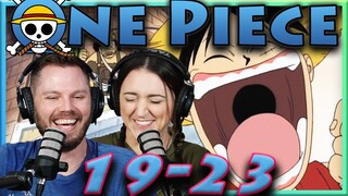 One Piece Reaction Episodes 19 - 23 | Zoro’s Back Story!! Hawkeye has Arrived!