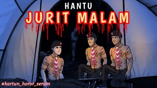 Hantu Jurit Malam - Kartun horor seram