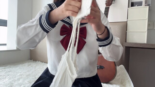 ถุงน่องสีขาวซ่อนอยู่ในกระโปรง jk - รีวิว 'tenderness' ของ Lai Mi