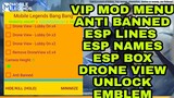 Latest | Mobile Legends : Bang Bang | ESP BOX | ESP NAMES | DRONE VIEW  | FIXED 100% ANTI BANNED