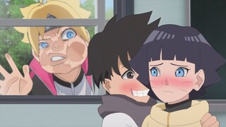 Himawari very Cute Moments | Ehou Hugs Himawari Afraid of Scary Stories (Boruto 264)