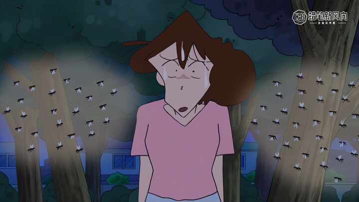 Japan's latest Crayon Shin-chan drama: Misae searches for a giant catalpa insect to get rich overnig