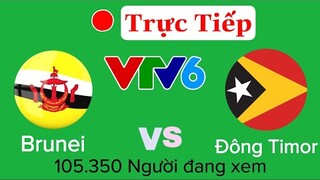 VTV6 TRỰC TIẾP BÓNG ĐÁ: U23 BRUNEI - U23 ĐÔNG TIMOR | Lượt 2 Bảng A U23 Đông Nam Á 2022