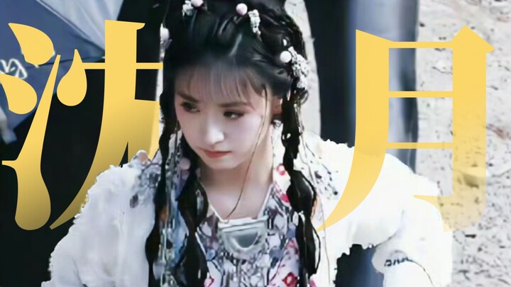 “This gal’s name is Dongfang Qinlan!” When she runs, she really looks like a carefree young lady fro